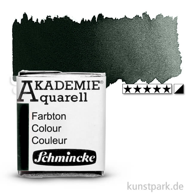 Artikelbild 1 des Artikels “Schmincke AKADEMIE Aquarellfarben 1/2 Napf | 782 Schwarz“