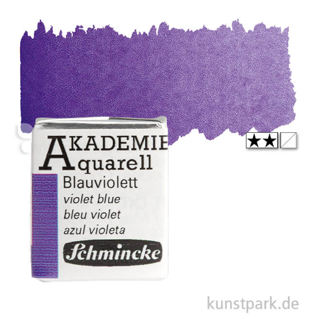 Artikelbild 1 des Artikels “Schmincke AKADEMIE Aquarellfarben 1/2 Napf | 441 Blauviolett“