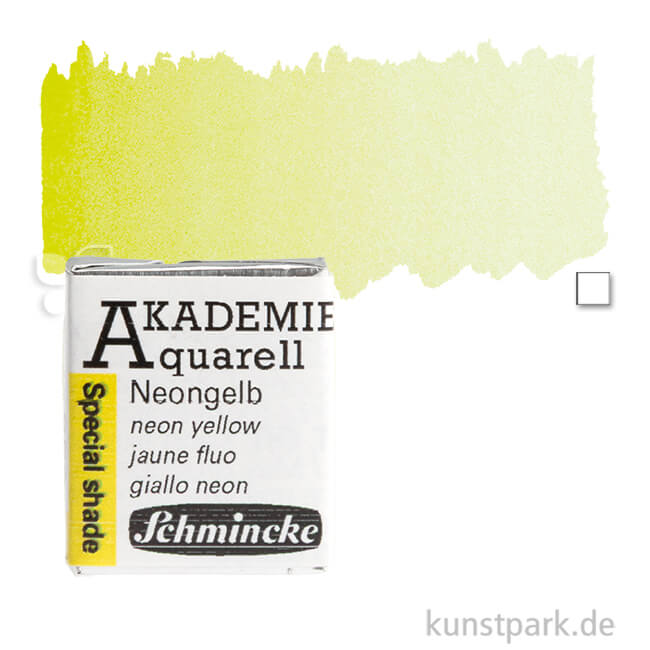 Artikelbild 1 des Artikels “Schmincke AKADEMIE Aquarellfarben 1/2 Napf | 950 Neongelb“