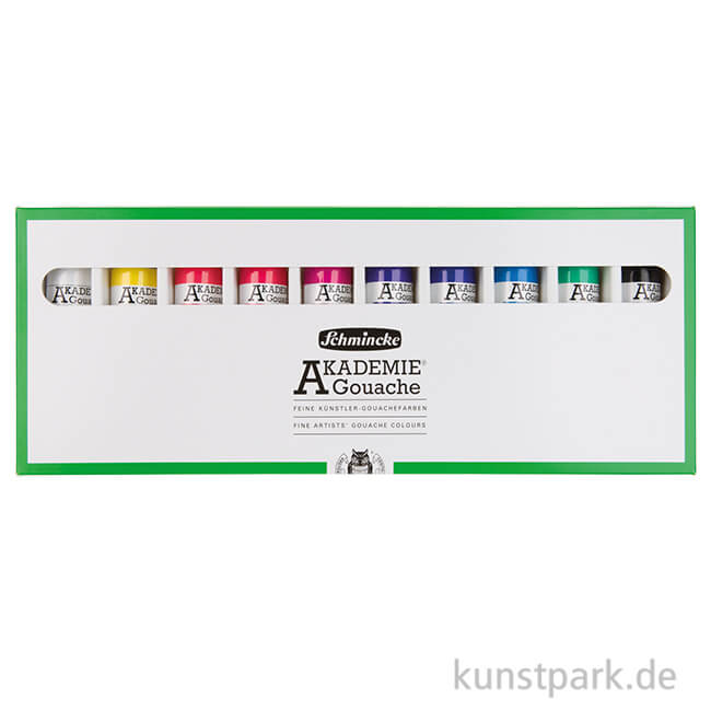 Artikelbild 1 des Artikels “Schmincke AKADEMIE Gouache Kartonset, 10 x 60 ml “