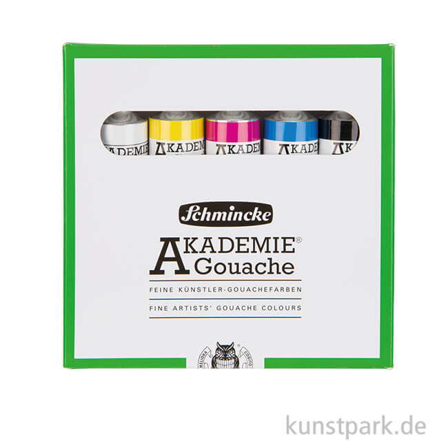Artikelbild 1 des Artikels “Schmincke AKADEMIE Gouache Primärfarben-Set, 5 x 20 ml “