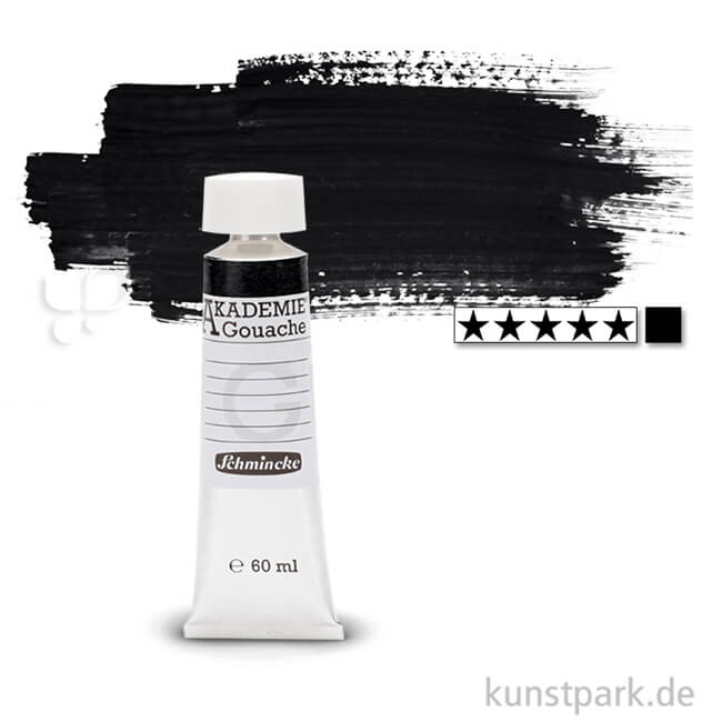 Artikelbild 1 des Artikels “Schmincke AKADEMIE Gouachefarben 60 ml | 750 Tiefschwarz“