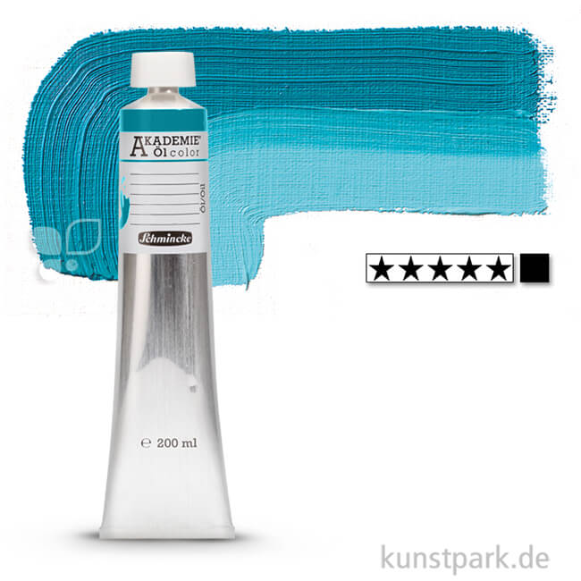 Artikelbild 1 des Artikels “Schmincke AKADEMIE Ölfarben 200 ml Tube | 414 Aquamarin Türkis“