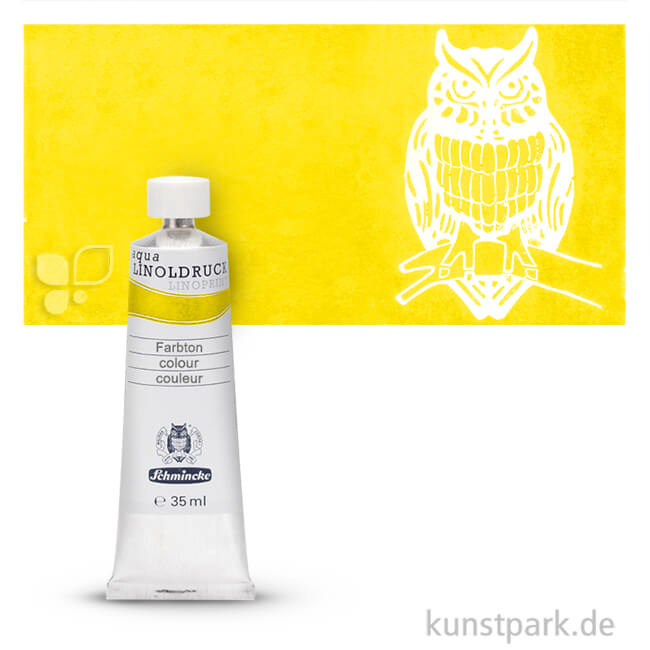 Artikelbild 1 des Artikels “Schmincke AQUA Linoldruck Einzelfarben 35 ml | 210 Permanentgelb“