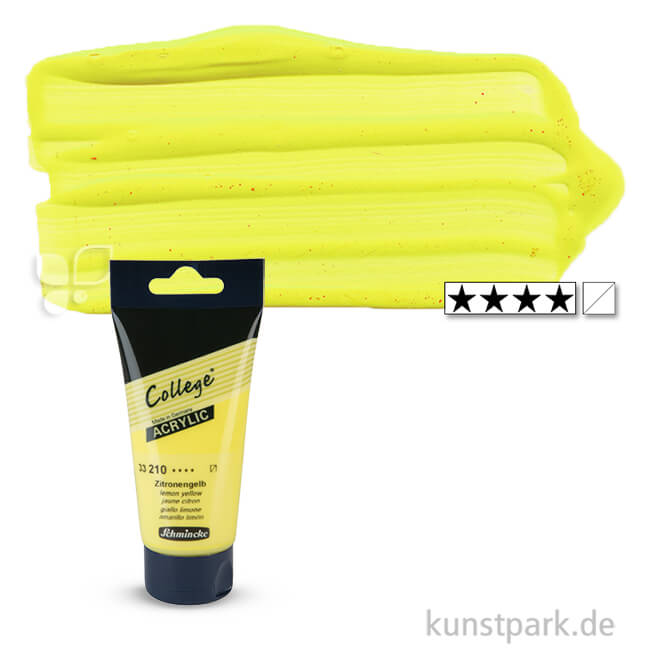 Artikelbild 1 des Artikels “Schmincke COLLEGE Acrylfarben 75 ml Tube | 210 Zitronengelb“