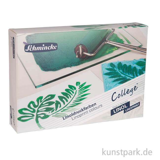 Artikelbild 1 des Artikels “Schmincke COLLEGE Linoldruck Set, Primärfarben, 5 x 75 ml “