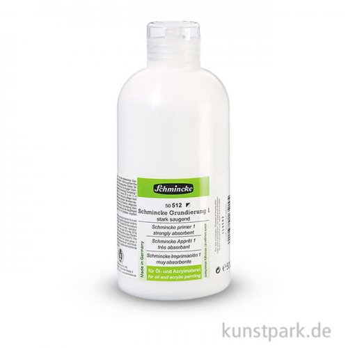 Artikelbild 1 des Artikels “Schmincke Grundierung 1, stark saugend - 0,5 Liter “