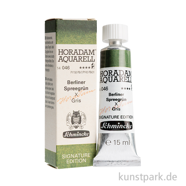 Artikelbild 1 des Artikels “Schmincke HORADAM Aquarell Sonderfarbton Berliner Spreegrün, 15 ml “