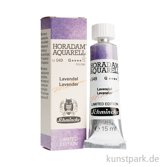 Artikelbild 1 des Artikels “Schmincke HORADAM Aquarell Sonderfarbton Lavendel, 15 ml “