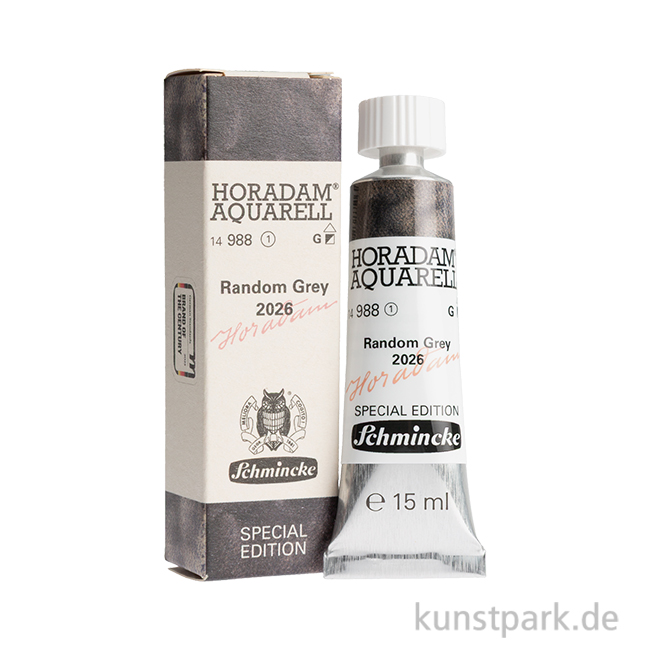 Artikelbild 1 des Artikels “Schmincke HORADAM Aquarell Sonderfarbton Random Grey 2026, 15 ml “