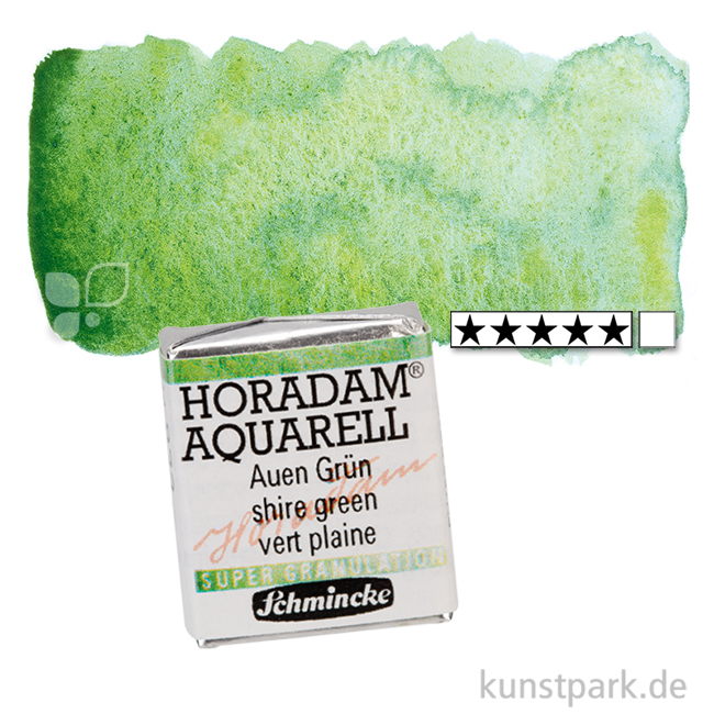 Artikelbild 1 des Artikels “Schmincke HORADAM Aquarell - Supergranulierend 1/2 Napf | Auen Grün“