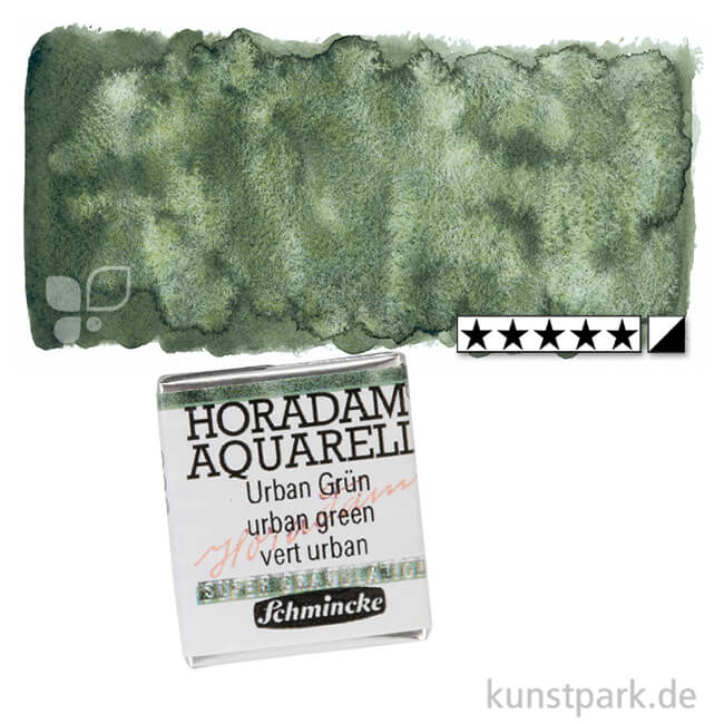 Artikelbild 1 des Artikels “Schmincke HORADAM Aquarell - Supergranulierend 1/2 Napf | Urban Grün“