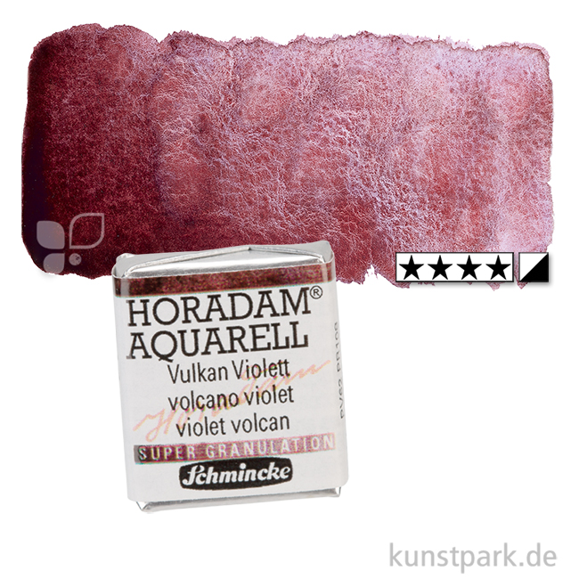 Artikelbild 1 des Artikels “Schmincke HORADAM Aquarell - Supergranulierend 1/2 Napf | Vulkan Violett“