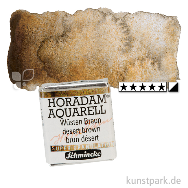 Artikelbild 1 des Artikels “Schmincke HORADAM Aquarell - Supergranulierend 1/2 Napf | Wüsten Braun“