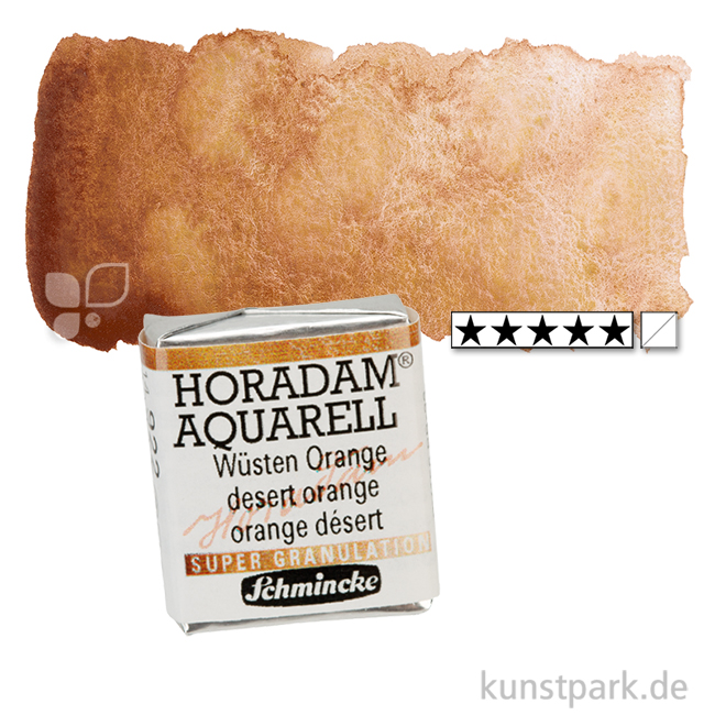 Artikelbild 1 des Artikels “Schmincke HORADAM Aquarell - Supergranulierend 1/2 Napf | Wüsten Orange“