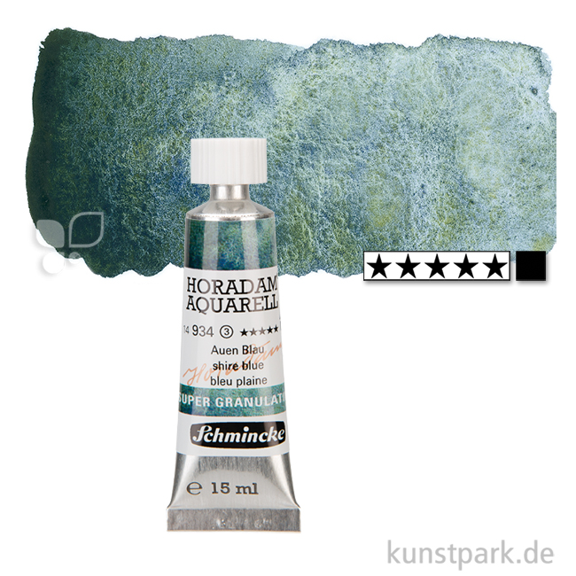 Artikelbild 1 des Artikels “Schmincke HORADAM Aquarell - Supergranulierend 15 ml Tube | Auen Blau“
