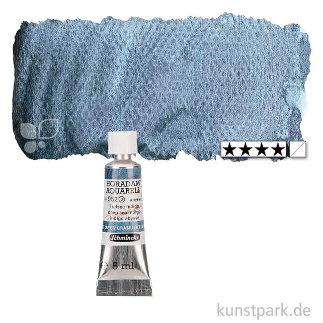 Artikelbild 1 des Artikels “Schmincke HORADAM Aquarell - Supergranulierend 5 ml Tube | Tiefsee Indigo“