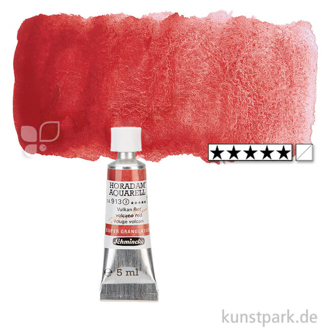 Artikelbild 1 des Artikels “Schmincke HORADAM Aquarell - Supergranulierend 5 ml Tube | Vulkan Rot“
