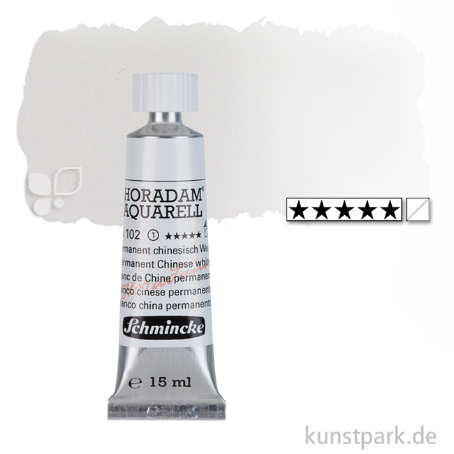 Artikelbild 1 des Artikels “Schmincke HORADAM Aquarellfarben Tube 15 ml | 102 Perm. Chinesisches Weiß“