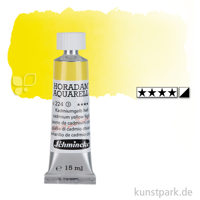 Artikelbild 1 des Artikels “Schmincke HORADAM Aquarellfarben Tube 15 ml | 224 Kadmiumgelb hell“
