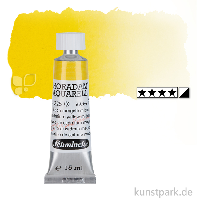 Artikelbild 1 des Artikels “Schmincke HORADAM Aquarellfarben Tube 15 ml | 225 Kadmiumgelb mittel“