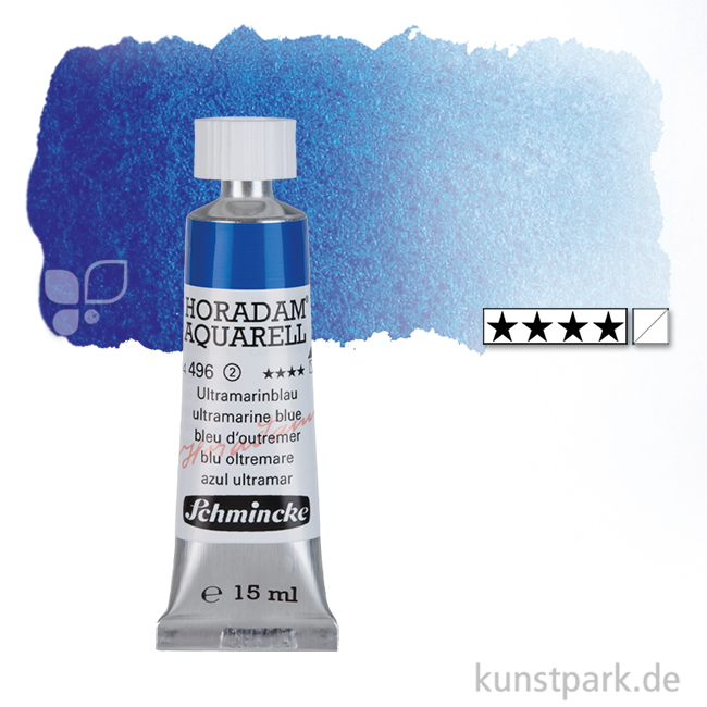 Artikelbild 1 des Artikels “Schmincke HORADAM Aquarellfarben Tube 15 ml | 496 Ultramarinblau“