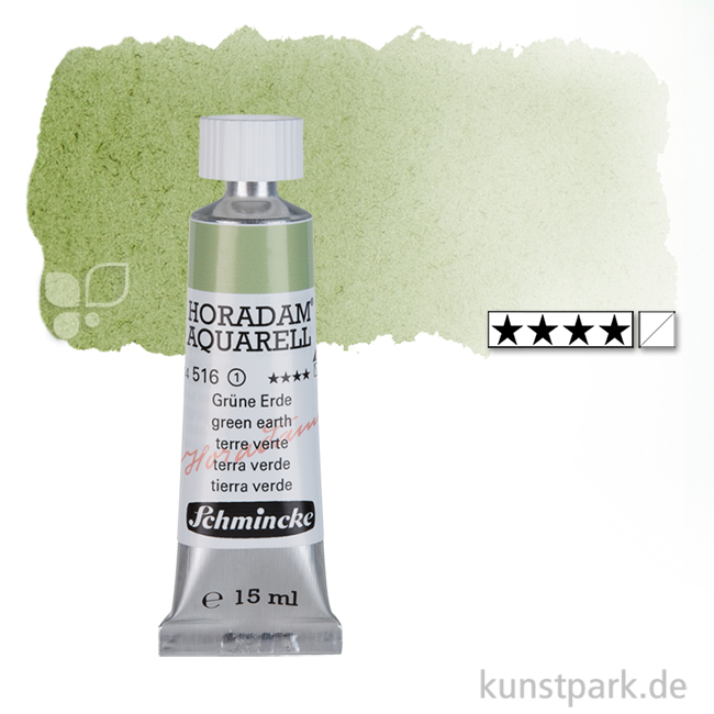 Artikelbild 1 des Artikels “Schmincke HORADAM Aquarellfarben Tube 15 ml | 516 Grüne Erde“