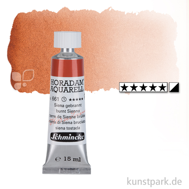Artikelbild 1 des Artikels “Schmincke HORADAM Aquarellfarben Tube 15 ml | 661 Siena gebrannt“