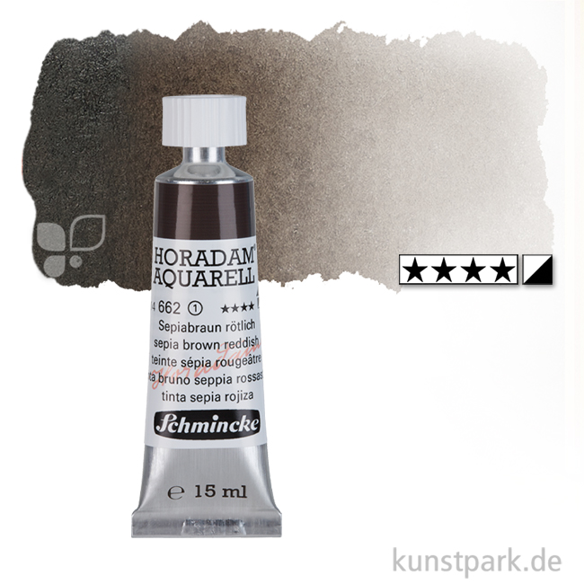 Artikelbild 1 des Artikels “Schmincke HORADAM Aquarellfarben Tube 15 ml | 662 Sepiabraun coloriert“