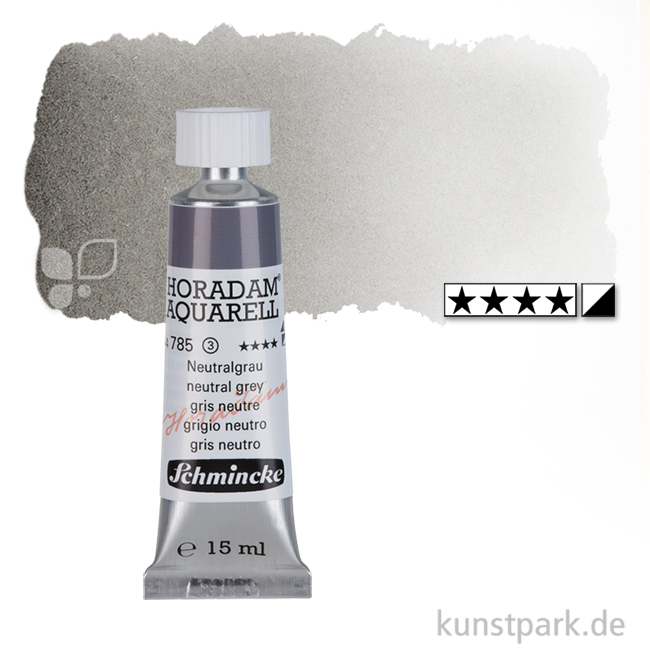 Artikelbild 1 des Artikels “Schmincke HORADAM Aquarellfarben Tube 15 ml | 785 Neutralgrau“