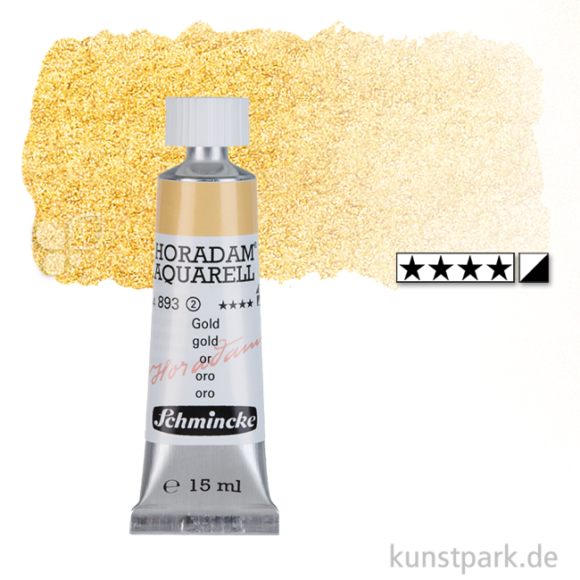 Artikelbild 1 des Artikels “Schmincke HORADAM Aquarellfarben Tube 15 ml | 893 Gold“