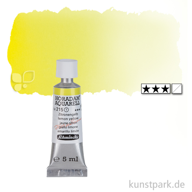 Artikelbild 1 des Artikels “Schmincke HORADAM Aquarellfarben Tube 5 ml | 215 Zitronengelb“