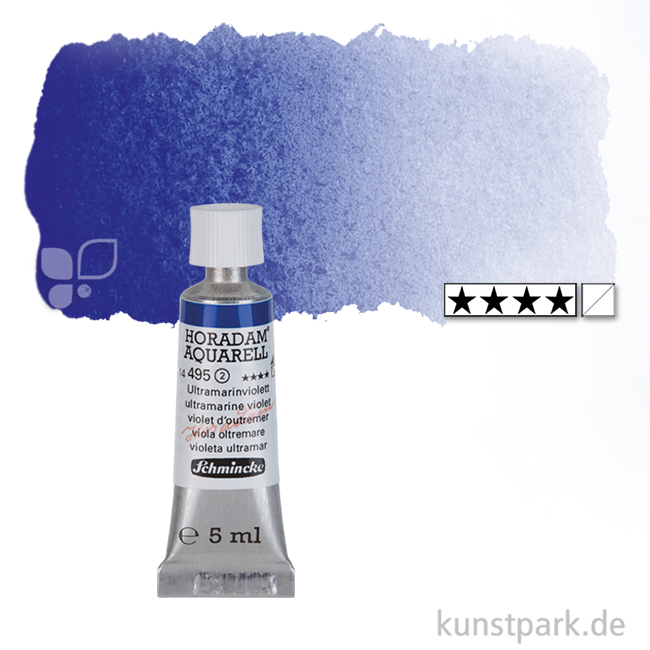 Artikelbild 1 des Artikels “Schmincke HORADAM Aquarellfarben Tube 5 ml | 495 Ultramarinviolett“