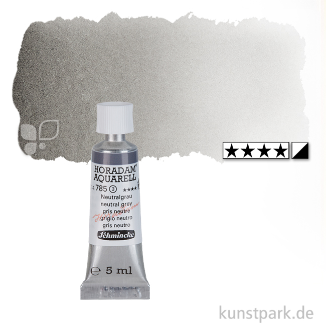 Artikelbild 1 des Artikels “Schmincke HORADAM Aquarellfarben Tube 5 ml | 785 Neutralgrau“