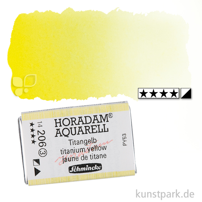 Artikelbild 1 des Artikels “Schmincke HORADAM Aquarellfarben 1/1 Napf | 206 Titangelb“