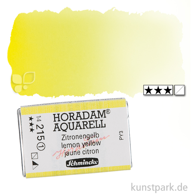Artikelbild 1 des Artikels “Schmincke HORADAM Aquarellfarben 1/1 Napf | 215 Zitronengelb“