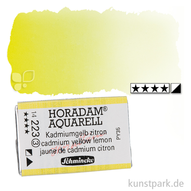 Artikelbild 1 des Artikels “Schmincke HORADAM Aquarellfarben 1/1 Napf | 223 Kadmiumgelb zitron“