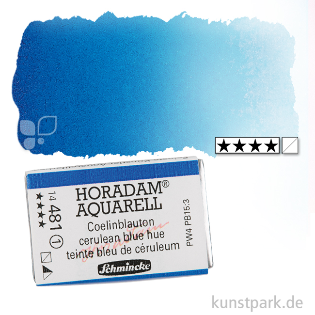 Artikelbild 1 des Artikels “Schmincke HORADAM Aquarellfarben 1/1 Napf | 481 Coelinblauton“