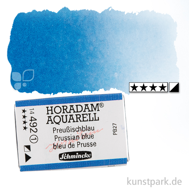 Artikelbild 1 des Artikels “Schmincke HORADAM Aquarellfarben 1/1 Napf | 492 Preußischblau“