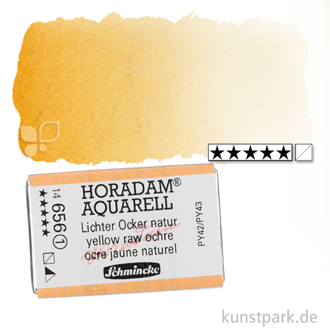 Artikelbild 1 des Artikels “Schmincke HORADAM Aquarellfarben 1/1 Napf | 656 Lichter Ocker natur“
