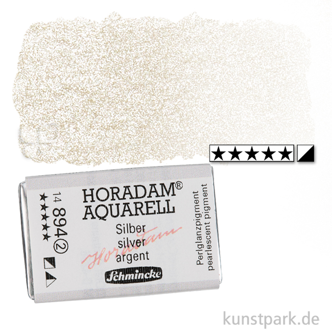 Artikelbild 1 des Artikels “Schmincke HORADAM Aquarellfarben 1/1 Napf | 894 Silber“
