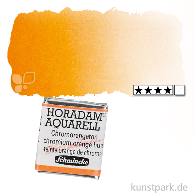 Artikelbild 1 des Artikels “Schmincke HORADAM Aquarellfarben 1/2 Napf | 214 Chromorange“