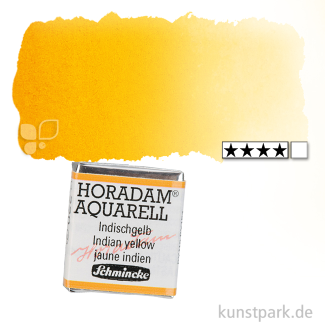 Artikelbild 1 des Artikels “Schmincke HORADAM Aquarellfarben 1/2 Napf | 220 Indischgelb“