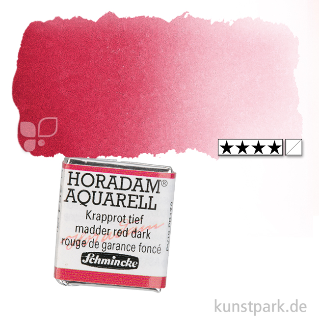 Artikelbild 1 des Artikels “Schmincke HORADAM Aquarellfarben 1/2 Napf | 354 Krapprot tief“