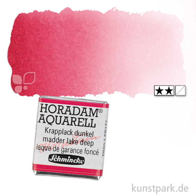 Artikelbild 1 des Artikels “Schmincke HORADAM Aquarellfarben 1/2 Napf | 358 Krapplack dunkel“