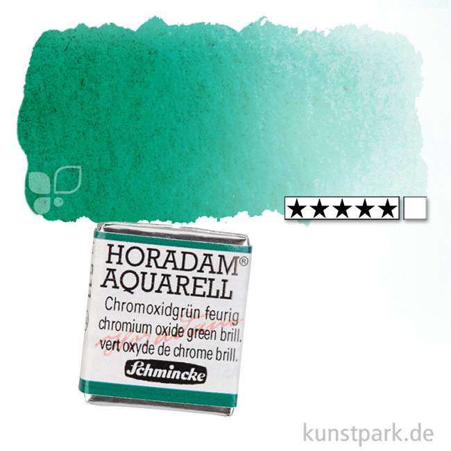Artikelbild 1 des Artikels “Schmincke HORADAM Aquarellfarben 1/2 Napf | 511 Chromoxidgrün feurig“