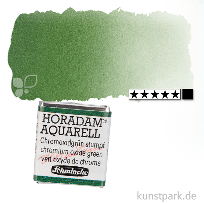 Artikelbild 1 des Artikels “Schmincke HORADAM Aquarellfarben 1/2 Napf | 512 Chromoxidgrün stumpf“