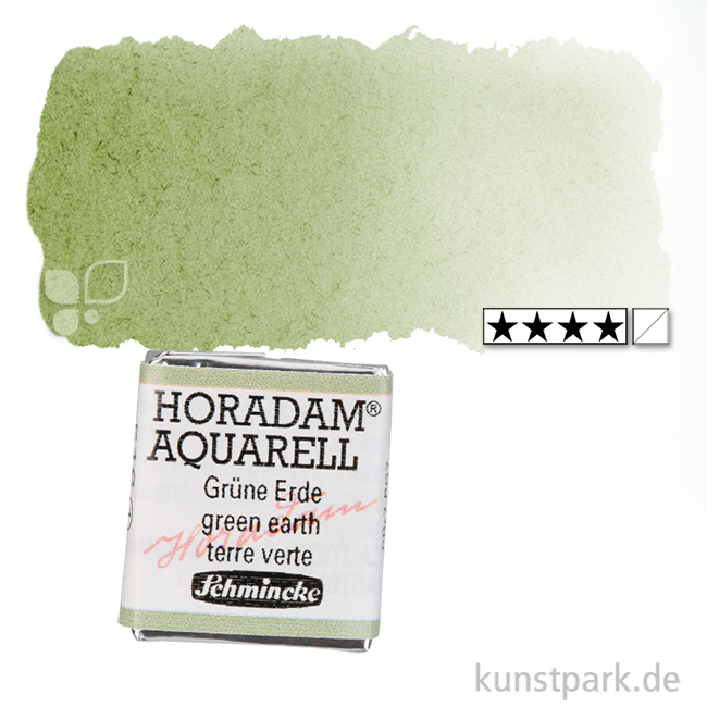 Artikelbild 1 des Artikels “Schmincke HORADAM Aquarellfarben 1/2 Napf | 516 Grüne Erde“
