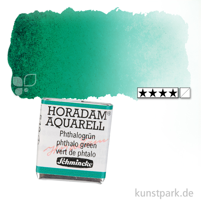 Artikelbild 1 des Artikels “Schmincke HORADAM Aquarellfarben 1/2 Napf | 519 Phthalogrün“