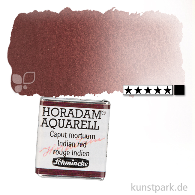 Artikelbild 1 des Artikels “Schmincke HORADAM Aquarellfarben 1/2 Napf | 645 Caput Mortuum“
